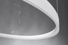 LAMPA wisząca RIO TH.104 metalowa OPRAWA zwis LED 70W 3000K ring biały