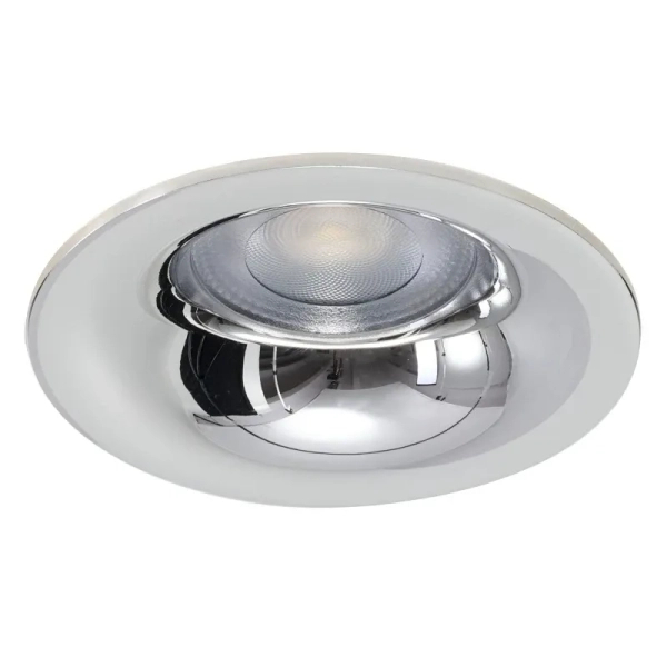 Lampa sufitowa srebrna PUR AZ6852 1xLED 8W 2700-6500K oczko punktowe