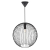 Wisząca lampa druciana BERONI 2213323003 nad stół czarny OUTLET