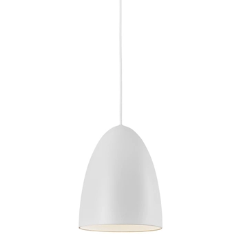 Minimalistyczna lampa wisząca Nexus 2020583001 Nordlux nad wyspę biała