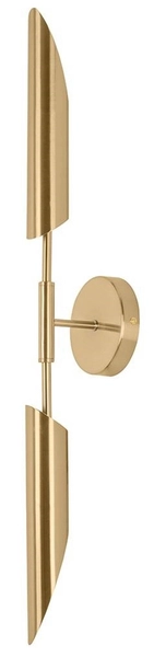 2-płomienna lampa ścienna Locca MSE010400225 złota