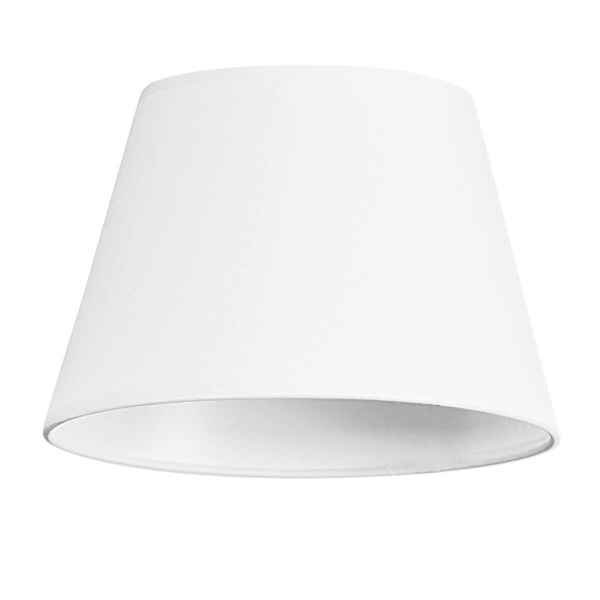Abażur materiałowy do lampy SHADE ZF AZ2602 Azzardo okrągły 26 cm biały