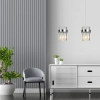 Podwójna lampa wisząca glamour Vetro LP-2910/2L CH kryształowa chrom