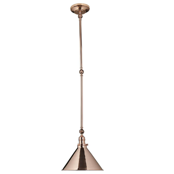 Industrialna LAMPA sufitowa PROVENCE PV-GWP-CPR Elstead loftowa OPRAWA metalowa miedziana