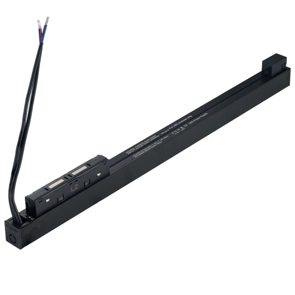 Zasilacz dwufazowy wpinany w szynę ALFA AZ6230 LED 60+60W Azzardo  czarny