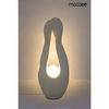 Stylowa lampa podłogowa Mykonos MSE1501100330 Moosee do salonu biała