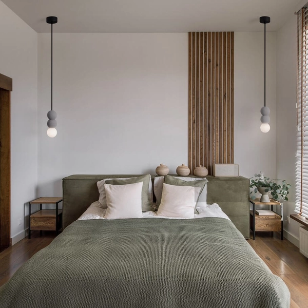 Wisząca lampa nad stół IBAGUE LE44663 do jadalni kule szara biała