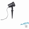 Ogrodowy reflektor LASER czarny LED 6W IP44 wbijany do ogrodu energooszczędny 19940-18