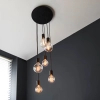 Wisząca lampa na kablu Studio 81535 loftowa czarny matowy