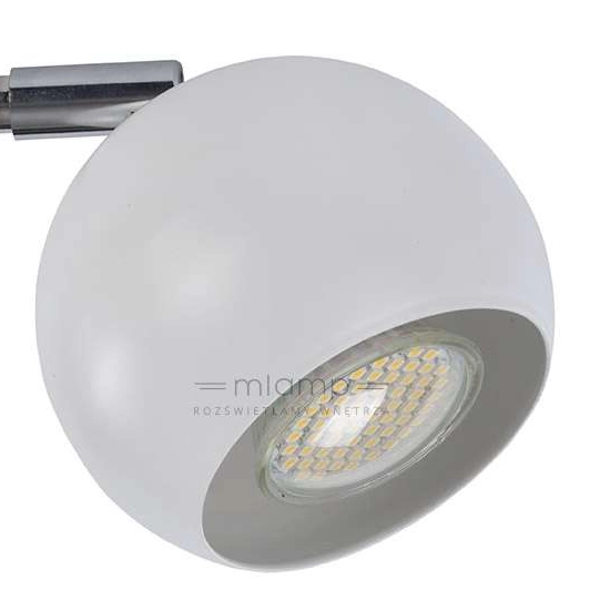 Spot LAMPA sufitowa BIT 32542 Sigma regulowana OPRAWA ścienny KINKIET kula ball biała