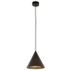 Zwieszana lampa salonowa CONO 10073 trójkątna brązowy