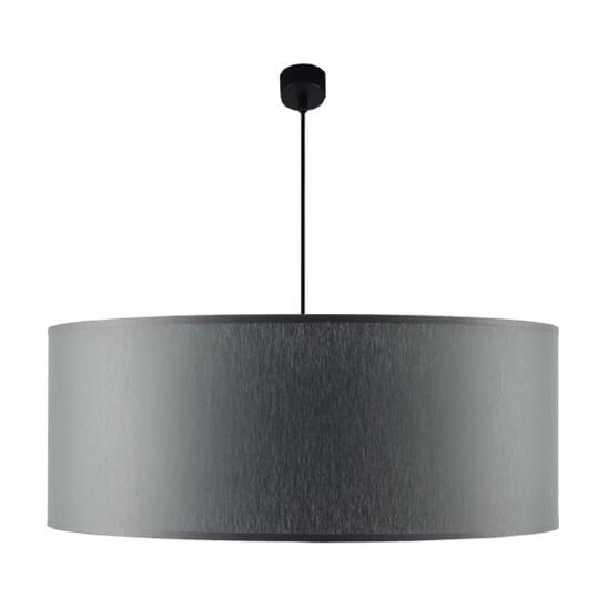 Lampa wisząca Lamego 5186 Shilo zwis okrągła do salonu szara