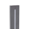 Zewnętrzny liniowy kinkiet Linea M 18176 LED 3000K IP65 szary
