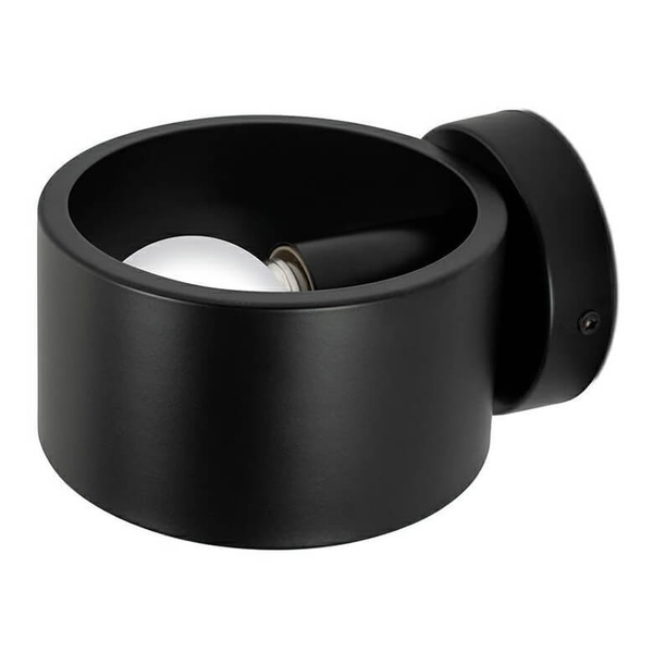Lampa ścienna góra dół Arro MSE1501100130 Moosee metalowa czarny