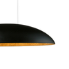 Loftowa lampa wisząca Canoe 7926 czarna nad łóżko do sypialni