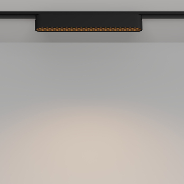 Lampa do szyn magnetycznych Basis TR084-1-12W3K-B LED 12W 3000K podłużna czarna