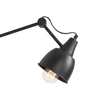 Ścienna lampa sypialniana Aida 842PL_G Aldex reflektor do czytania czarny