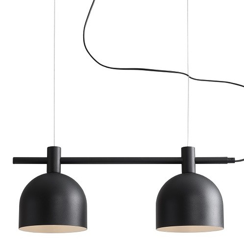 Loftowa lampa wisząca BERYL 976H1 Aldex metalowe kopuły