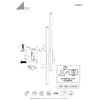 Elewacyjna lampa ogrodowa LETRA  DL242221460 LED 9W 3000K IP54 grafitowa