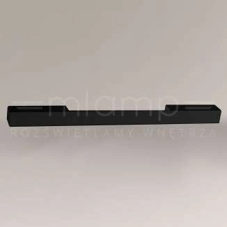 LAMPA ścienna TENDO 4454 Shilo metalowa OPRAWA prostokątna LED 12,4W 3000K belka czarna