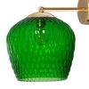 Natynkowa lampa ścienna VENUS 21053113 kinkiet do kuchni zielony