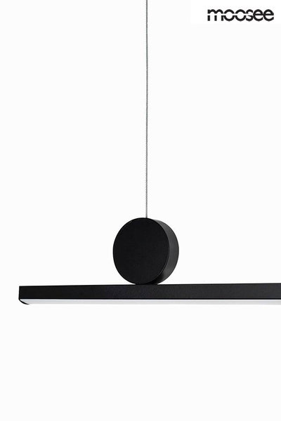 Wisząca lampa Rage MSE010100274 pierścienie LED 28W czarne