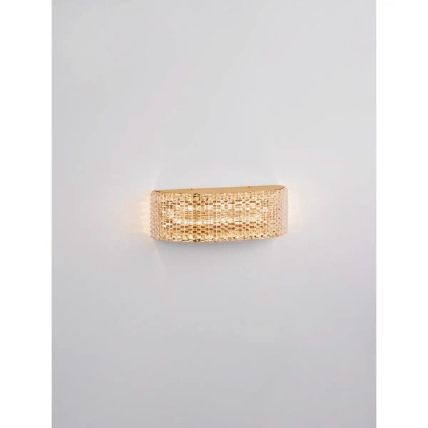 Glamour lampa ścienna ZOLMERO LE45101 LED 6W 3000K złota
