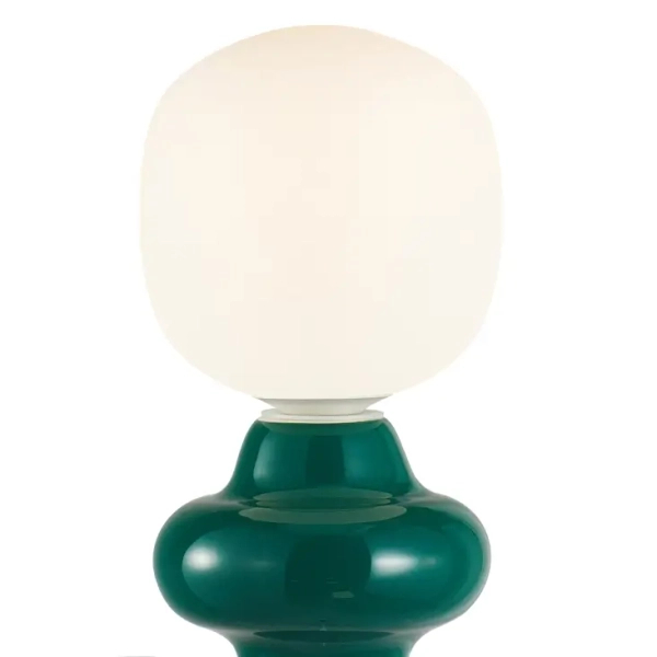 Naścienny kinkiet ceramiczny Latera WL-94331-1S-GRN kula zielony