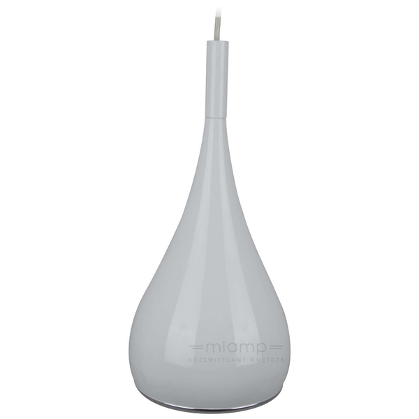 Łezka LAMPA wisząca ANON CHROM MA01986C-001 CH Italux metalowa OPRAWA zwis kropla chrom