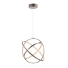 Lampa wisząca pierścieniowa Eternity 74729 LED 42W 3000K ringi nikiel