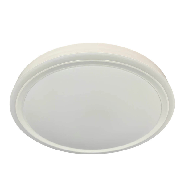 Łazienkowy plafon Vegas LP-550/1C S 4WH Light Prestige LED 18W 4000K IP54 biały