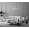 Wisząca lampa Canello PND-406007-10-HBR stylowa mosiężna