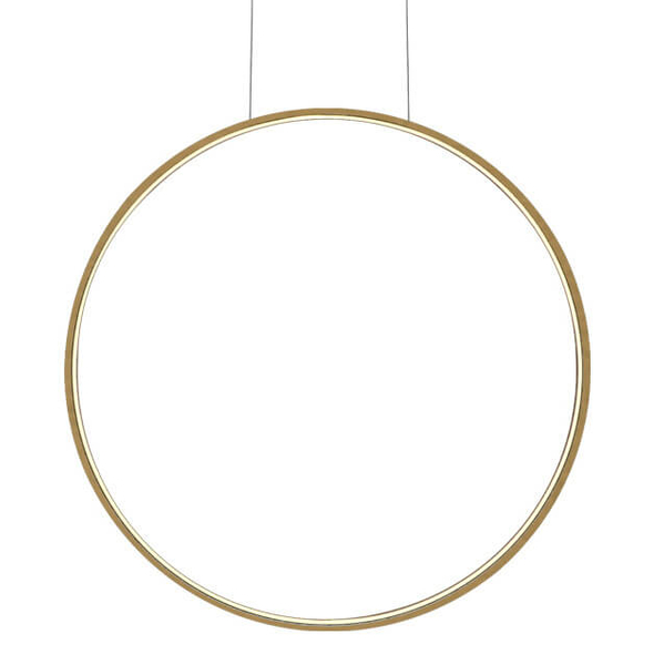 Lampa wisząca Agaro 5315 Shilo LED 27W 4000K circle z regulacją złota