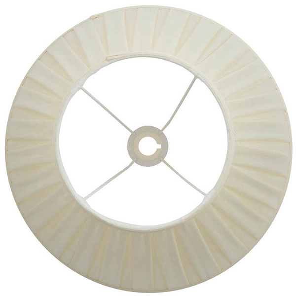 Materiałowy abażur do lampy Carla CARLA-18 46cm kremowy