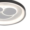 Plafon ledowy Florina PLF-54205-BK-WH LED 46W 3000-6500K czarny