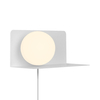 Lampa ścienna szklana kula LILIBETH 2312931001 biały