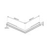 Szynowa listwa Magnetic Track ML8929 LED 24W 3000K magnetyczna czarny