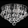 Plafon LAMPA sufitowa VEN P-E 1437/3-35 glamour OPRAWA kaskada z kryształkami crystal przezroczysta