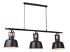Sypialniana lampa wisząca Darling czarna nad łóżko loft