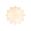 Sypialniana lampa sufitowa Aeron 2412226001 materiałowa biały