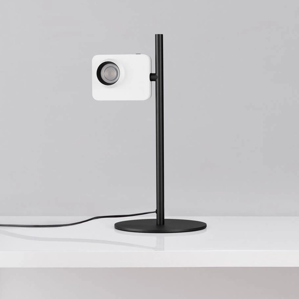 Lampka stołowa PARINAS LE44504 LED 9W 3000K regulowana biała czarna