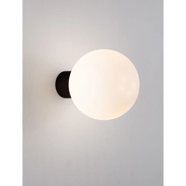 Lampa sufitowa kulista BAZORIA LE75257 na taras IP54 antracyt