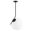 Loftowa lampa wisząca Solaris ST-9228-BLACK Step ball do sypialni czarna