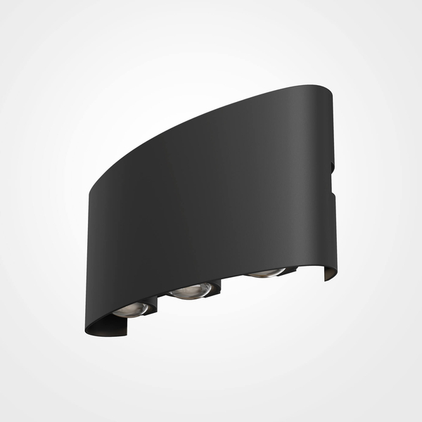 Lampa na elewację kinkiet Strato O417WL-L6B3K LED 6W 3000K czarny