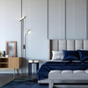 Podłogowa lampa stojąca Ophus LED 23W 3000K do sypialni czarna