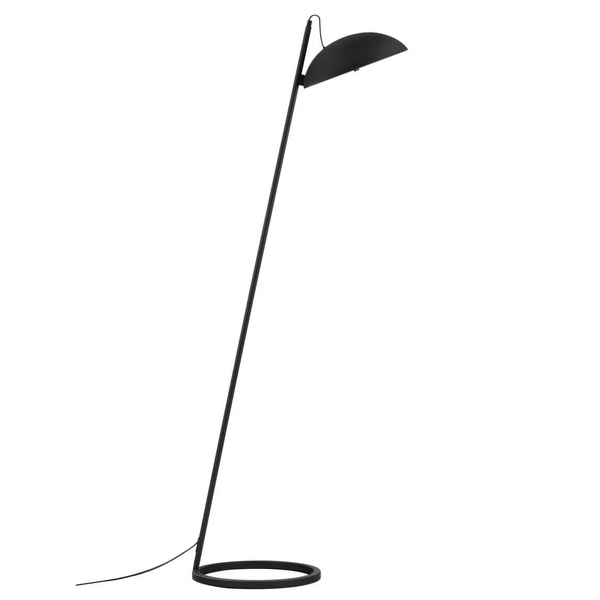 Lampa podłogowa z wtyczką VIBORAL LE44526 LED 30W 3000K czarna