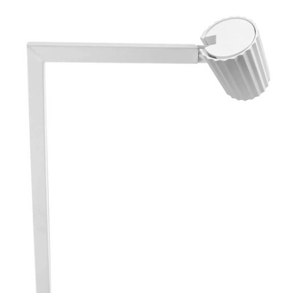 Stojąca lampa do salonu Tokio LP-787/1F WH Light Prestige tuba biała