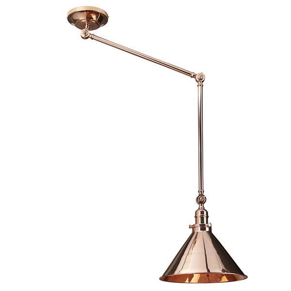 Industrialna LAMPA sufitowa PROVENCE PV-GWP-CPR Elstead loftowa OPRAWA metalowa miedziana