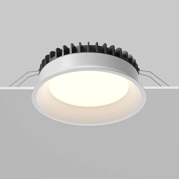 Podtynkowa lampa łazienkowa Okno DL055-18W3-4-6K-W LED 18W IP44 biała