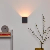 Lampa ścienna kostka XIO 09217/04/36 Lucide kwadratowa szara